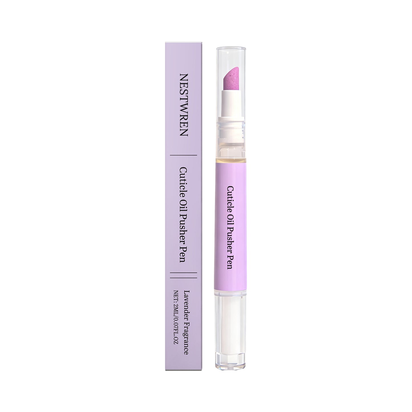 NESTWREN Portable Cuticle Oil Pusher Pen