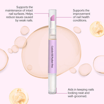 NESTWREN Portable Cuticle Oil Pusher Pen