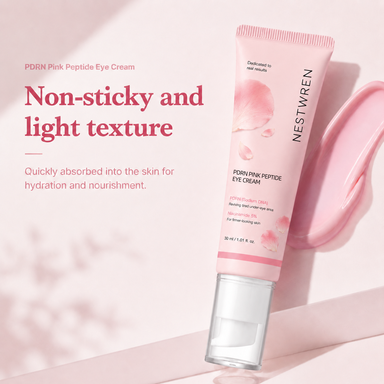 NESTWREN PDRN Pink Peptide Eye Cream🌸