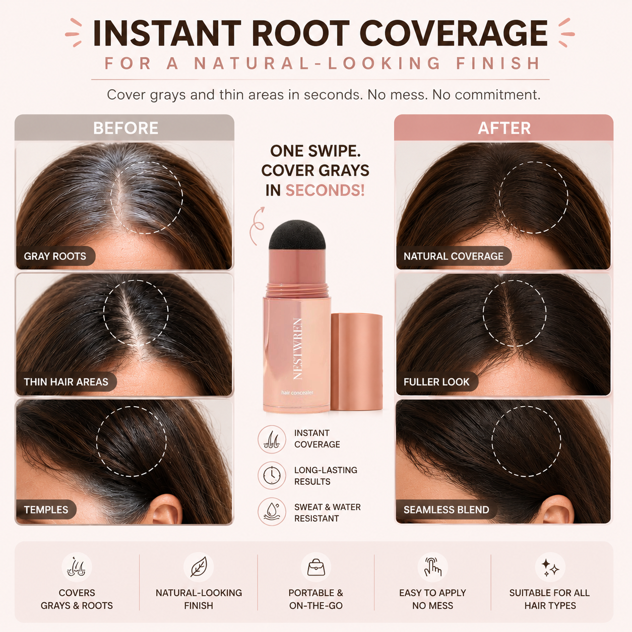 NESTWREN Hair Concealer